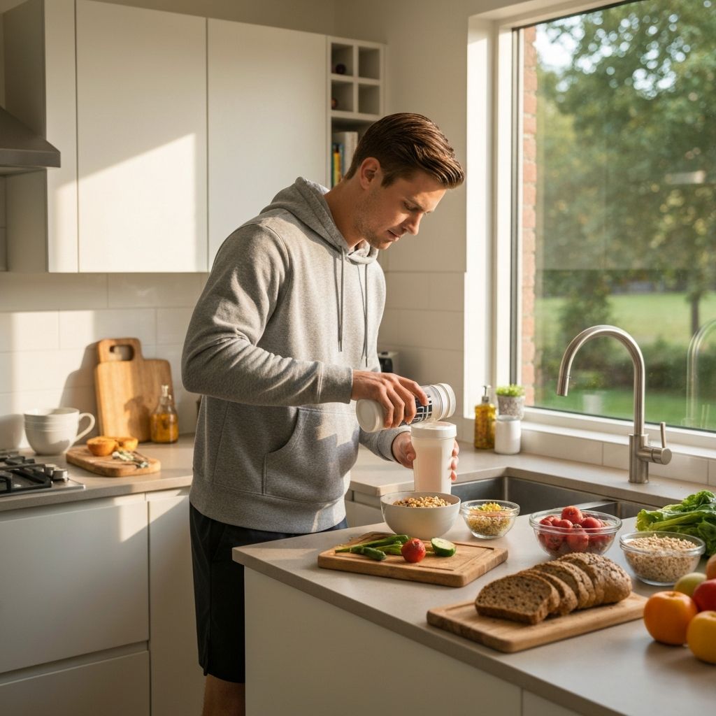 Men's everyday wellness lifestyle